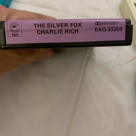 Charlie Rich The Silver Fox Quadraphonic 8-Track Tape Epic EAQ 33250 - Picture 4 of 7